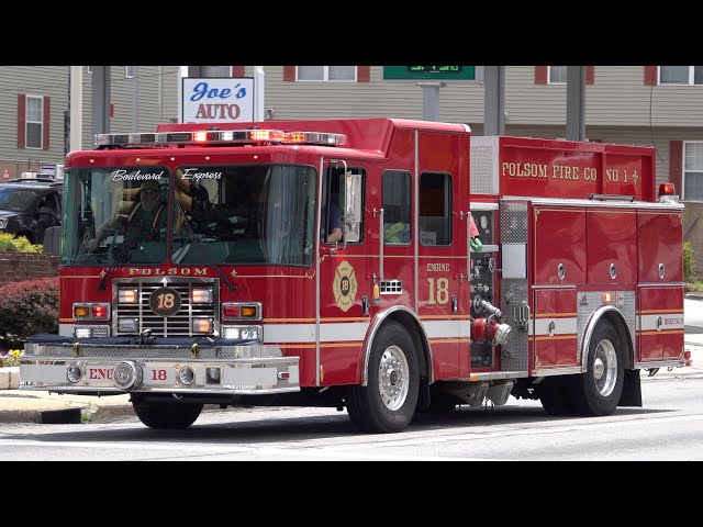 Fire in Folsom Today