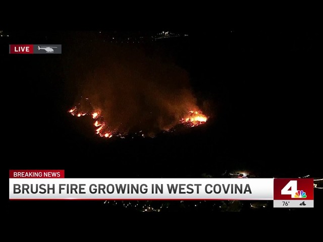 Fire in West Covina Today